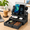 Black-Apple Watch Compatible, variant on Black Wood Phone Docking Station For Up To 3 Phones Galaxy Watchpatible Nightstand Organizer With Drawer Valuables Men & Women Ho
