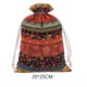 thumbnail image 4 of Advancent Bolsa de regalo con cordón para festivales, bolsa decorativa para dulces, organizador de galletas y azúcar, decoración colgante, Almacenamiento y organización del hogar Rojo 20x25CM, 4 of 6