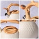 thumbnail image 1 of Inteprter Tetera de gran capacidad para amantes del café, estufas de hechas de acero inoxidable, tetera con silbido, segura Juegos de servir café y té beige diámetro: 20 cm, 1 of 6