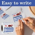 thumbnail image 5 of Oil Change Service Due Reminder Static Cling Stickers for Window with No Residue Car Stickers 2inch 250Pcs, 5 of 6