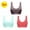 B_ Blue,Gray,Watermelon Red, variant on SMihono 3 Pack Stylish Sports Bra for Women High Support No Underwire Bra Plus Size Sleep Bra Comfort Push up Padded Bra (Black L )