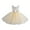 Beige, variant on Vedolay Summer Dresses Flower Girls Ruffles Vintage Embroidered Sequins Lace Wedding Dress Party Bridesmaid Gown,White 6-7Years