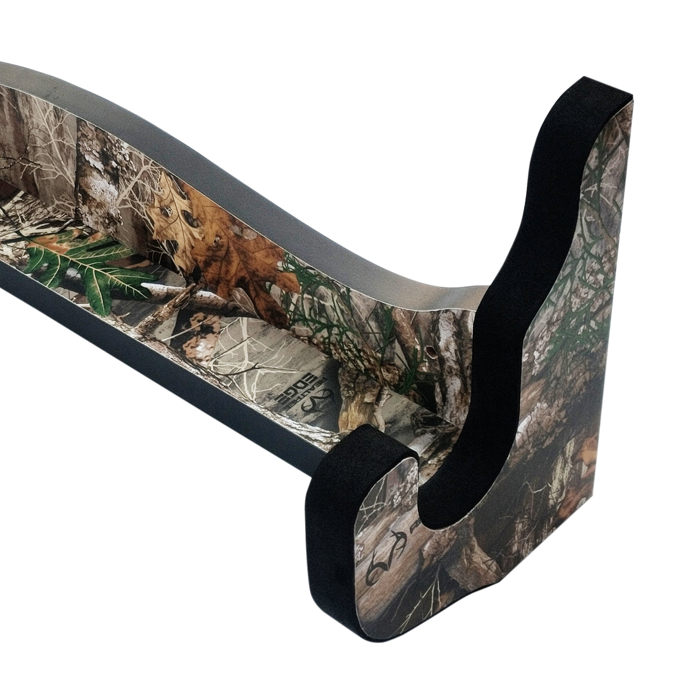Rush Creek Creations Wall Mount Indoor Gun Rack for 1 Firearm, Realtree
