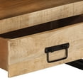 thumbnail image 4 of vidaXL TV Stand 39.4"x11.8"x17.7" Solid Wood Mango, 4 of 9