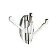 thumbnail image 1 of Rotating Towel Hook and Metal Folding Coat Hanger with Three Rotating Arms for Wall Mount Bathroom RV – Stainless Steel Triple Hanger with Flexible Arms, 1 of 8