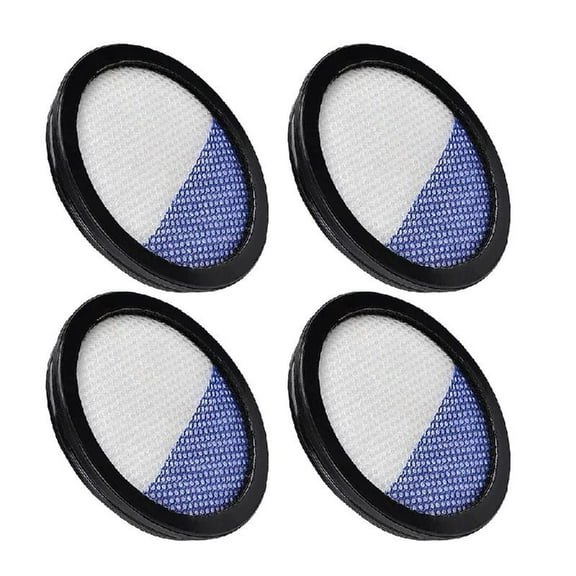 Set of 4 Vacuum Accessories Washable Filter Set Vacuum Filters Replacement Filters Spare Part Plastic Texture for NEC186