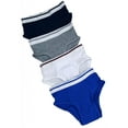thumbnail image 3 of Buyless Fashion Boys Brief In Assorted Colors Soft Cotton Underwear 4 Pack - BW14-BA-6-7, 3 of 7