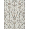 thumbnail image 2 of Addison Rugs Chantille Indoor/Outdoor Traditional Ivory Machine Washable Rectangle Rug, 3' x 5', 2 of 8