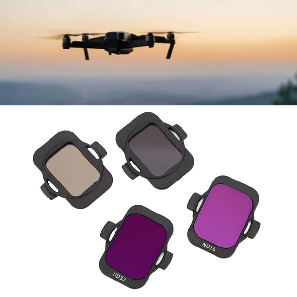 Filtros De Lentes ND8 ND16 ND32 ND64, Juego De Filtros ND Ligeros Profesionales De Vidrio óptico, Paquete De 4 Compatibilidad Perfecta, Reduce La Sobreexposición Para Reemplazo
