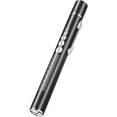 thumbnail image 1 of Pen Light Portable Dual Light Source Led Pen Torch Rechargeable Penlight With Pocket Clip Healthcare Laboratory And Life Sciences Pen Lampblack1pcs), 1 of 5