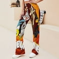 thumbnail image 3 of Looney Tunes Cartoons Women's Wide Leg Yoga Pant Comfy Loose Sweatpants High Waist Lounge Casual Athletic Pant Workout Joggers Pant, 3 of 8
