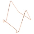 thumbnail image 1 of Plate Stands, 5.9 X 5.4 X 5.1in Metal Plate Stands Plating Process Rust Prevention Iron Plate Holder Picture Display Stand For Store Window Bookstore Wedding, 1 of 8