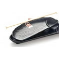 thumbnail image 1 of Sunwealth premium 100% BPA free matt black melamine sushi plate 11.8" with sauce dipping compartment., 1 of 2