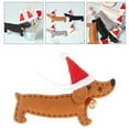 thumbnail image 2 of Dachshund Christmas Ornament - Non-Woven Fabric Hanging Decor for Tree/Door/Wall (Walmart Exclusive), 2 of 6