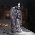 thumbnail image 4 of Purple Sand Bodhi Leaf Incense Holder Burner Creative Buddha Statue Backflow Incense Burner Smoke Censer Holder Home Decoration, 4 of 15