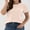 Pink Cream, variant on ANRABESS Women Short Sleeve Tops Summer Basic Tee Wrinkle-Free Trendy Cute T Shirts 2026 Spring Business Casual Outfits Black X-Large