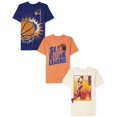thumbnail image 1 of Camiseta The Children's Place para niños con temática de baloncesto, paquete de 3, 1 of 4