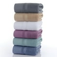 thumbnail image 4 of Nvzi Washclothes, brown bath towel and towel 3-piece set- Bath Towe1pcs :70*140cm,Towel2pcs :34*75cm, Cotton Towels & Washcloths, Premium Soft Towels for Bathroom Luxury, 4 of 4