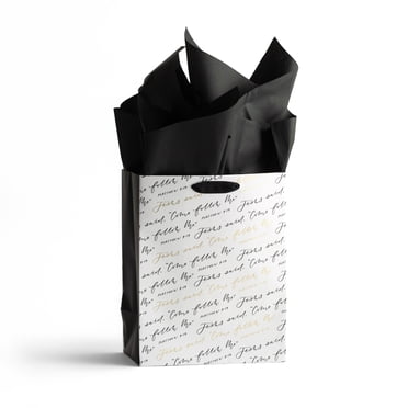 Amscan Black Panther Wakanda Forever Kraft Gift Bags - 8-Pack, 8.25x5.25x3 Inch, Multicolor Party Bags