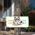 thumbnail image 3 of Ragdoll Mother Book Lover Living That Cat Mom Life Happy Mother's Day Landscape Wood Sign Cat Lover Kitten Owner Gifts Idea Hanging Wall Home Decor - 03004, 3 of 5