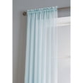 thumbnail image 3 of Diamond Sheer Voile Curtain Panels, 3 of 5