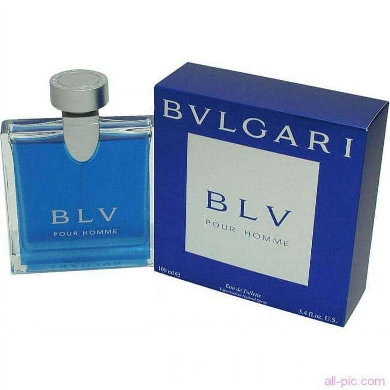 BLV POUR HOMME by BVLGARI 3.4 FL oz / 100 ML Eau De Toilette Spray Tester  Box