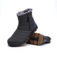thumbnail image 2 of NOKIO Men'S Snowshoeing Fleece-Lined Boots Men'S Snow Walking Anti-Skid Shoes Men'S Fleece-Lined Snowfield High-Top Boots Warm And Snow Boots Fashion In Cold Men'S Cold-Resistant Snow Boots, 2 of 4