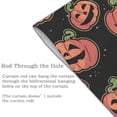 thumbnail image 5 of DouZhe Doorway Drape Split Curtains, Cute Pumpkin Happy Halloween Room Divider Privacy Door Curtains, 34" x 56", 5 of 7