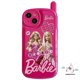 thumbnail image 1 of Pretty Princess Barbie Funda Para Teléfono Compatible Para iPhone 7 8 Plus 11 13 14 12 11 Pro MAX XR X XS SE 2020 Personalidad Retro Creativa Forma De Celular Cubierta Brillante Suave, 1 of 4