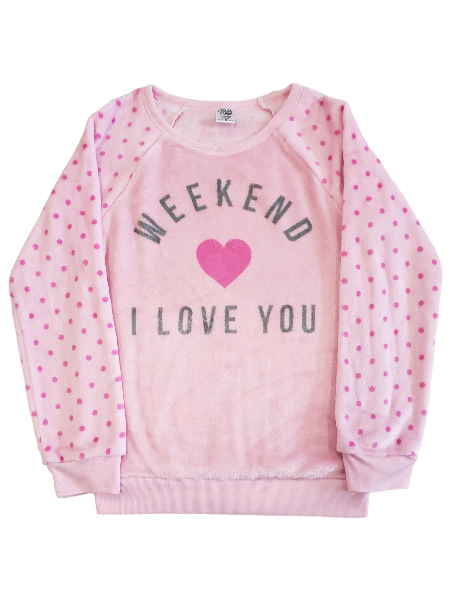 pink heart sweater