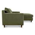thumbnail image 3 of Moe's Home Collection Hutton Sectional Fabric Green, 3 of 9