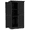 Black, variant on Mcombo 63" Wood Outdoor Storage Cabinet, Garden Storage Shed with Lockers 0870