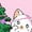 AD-Pink, variant on Inktastic Kawaii Cats Christmas Tree Toddler Sweatshirt