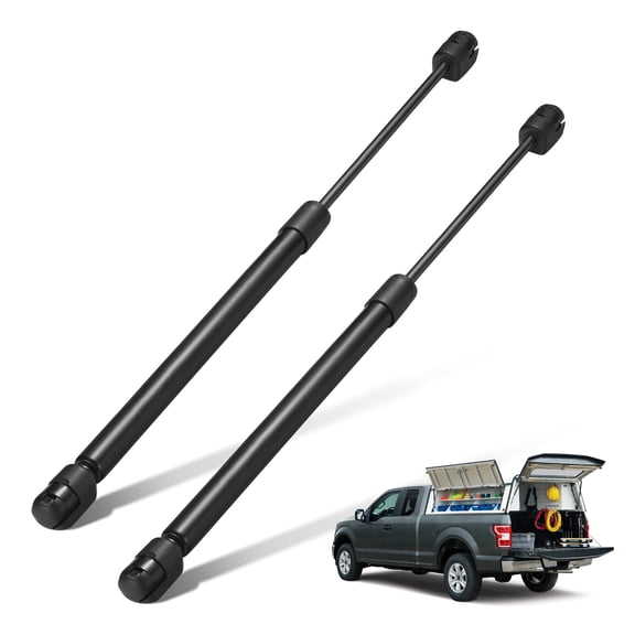 BDFHYK C16-06389 14 Inch 24Lbs/106N Truck Gas Shocks Struts Lift Support Gas Spring for Truck Cap Window Leer Topper Tool Box Chest C1606389
