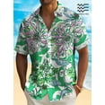 thumbnail image 2 of Nueva camisa hawaiana de verano para hombre, camiseta de manga corta con estampado artístico en 3D, camisa de playa informal de moda, camisa de uso diario para vacaciones, 2 of 5