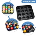 thumbnail image 3 of Support de Boules de Billard Table Plateau de Rangement en Plastique pour Boules de Billard, 3 of 9