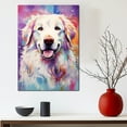 thumbnail image 3 of Great Pyrenees Dog Gift - Art Bedroom - Graffiti Dog Wall Art For Living Room Large Size Modern Home Wall Decor Abstract Canvas Wall Art Ready to Hang Size 11''x17'', 24''x36'', 3 of 4