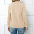 thumbnail image 5 of Women'S Long Sleeve Button Down Crew Neck Classic Sweater Knit Cardigan  S, 5 of 6
