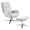 Gray, variant on Plywood Frame Design - Swivel with Ottoman - Primary Living Area - Stylish and Practical Seating Solution