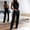 Black3, variant on Women'S Jumpsuits Elegant Sleeveless 2026 Slim Leg Pants One Piece Jumpsuits One Shoulder Overalls Crewneck Date Night Vacation Womens Rompers For Summer S