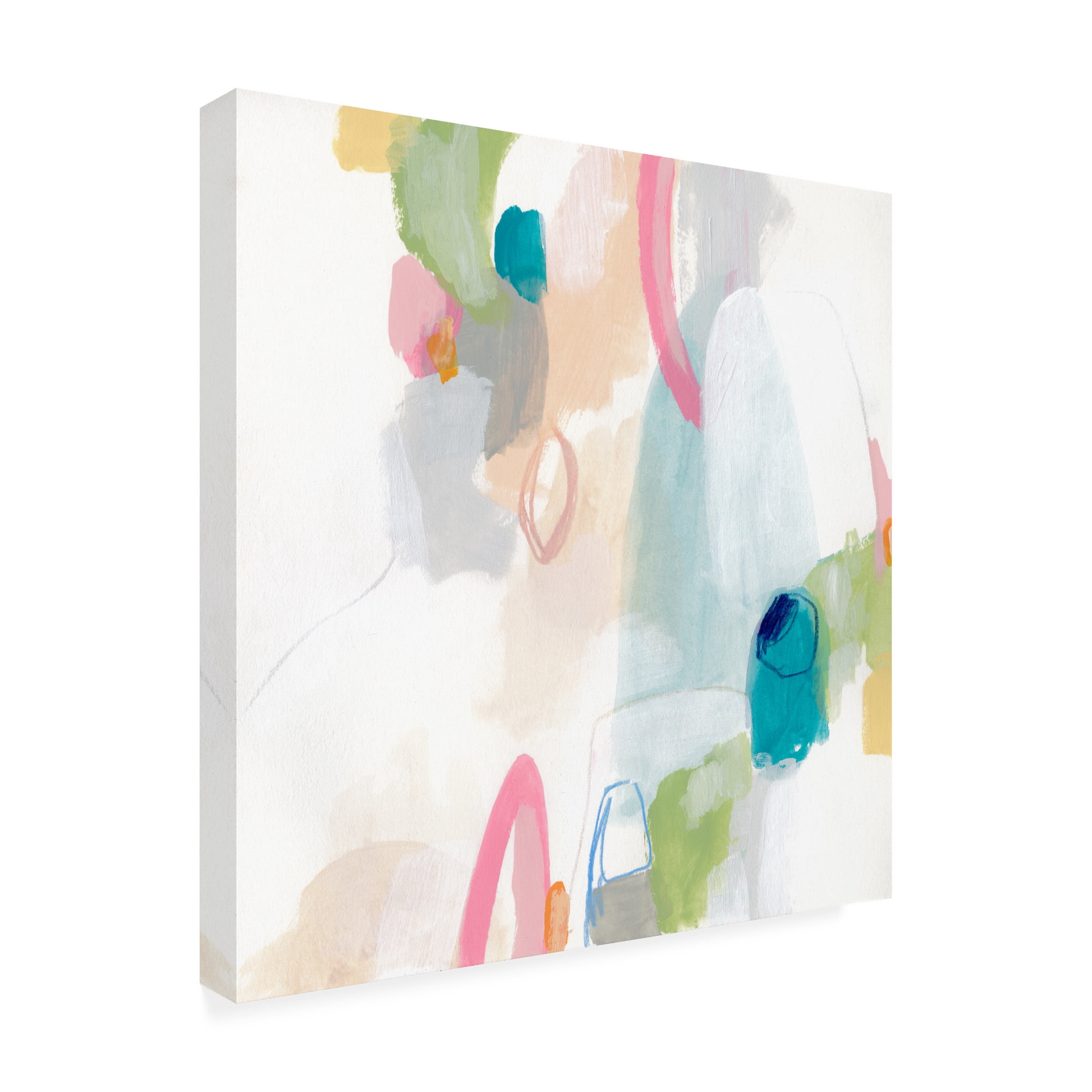 June Erica Vess 'Candy Jacket I' Canvas Art