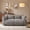 Grey, variant on CKEASEAN 47"W Chenille Bean Bag Chair with Armrest, Comfy Large Bean Bag Sofa with Highly Resilient Foam Stuffed, Boneless Couch for Apartment, Living Room, No Assembly Required