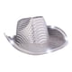 thumbnail image 4 of Sombrero de vaquero con luz LED, ideal para fiestas, festivales, celebraciones y discotecas. Blanco, 4 of 9