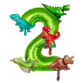 thumbnail image 1 of Set de fiesta de cumpleaños de dinosaurio con globos KZXAXHIU de 40" - 6 piezas, 1 of 4