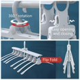 thumbnail image 5 of Space Saving Clothes Hanger Multiple Layers Multifunctional Uses Rack Organizer Clothes Wardrobe for Laundry Room, 5 of 5