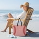 thumbnail image 2 of Yhmxh Organizadores y almacenamiento Bolsa de lona de fútbol para mujer, bolsa deportiva de playa, informal, de gran tamaño, práctica para ir de compras y trabajar. Almacenamiento de ducha, 2 of 6