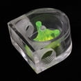thumbnail image 2 of Indicador de caudal G1/4'' sensor de caudal de refrigeración con 3 impulsores Verde, 2 of 5