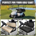 thumbnail image 4 of HUIACONG Star Pattern Golf Cart Seat Cushion, Decor Portable Universal Golf Cart Seat Protective Covers for Club Car, 4 of 7