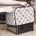 thumbnail image 7 of Lsque Bulldog Face Print 2 Slice Toaster Cover , Kitchen Appliance Dustproof Protector , Toaster Protector Dustproof Kitchen Appliance Cover, 7 of 7