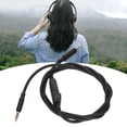 thumbnail image 3 of Cable de auriculares, cable de cobre de OFC 1. / 4.3 pies de cable de auriculares auriculares par para mmx 300 2nd gen, 3 of 7